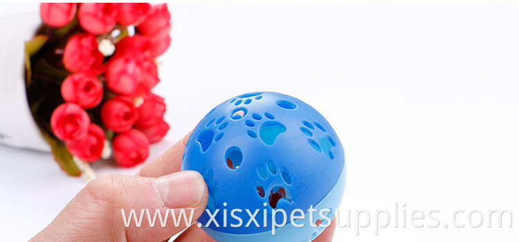 Different Colours Tinkle 5cm Bell Bal Plastic Lovely Cheap Cat and Dog Toy Ball